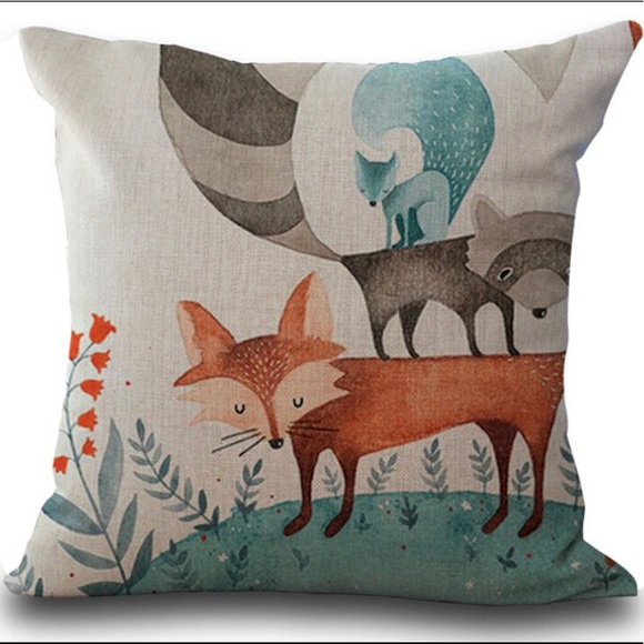 Other - Animal Friends Accent Pillow Case
